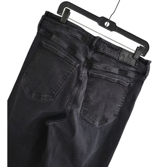 Madewell Jeans Womens 14W Black The Perfect Curvy Vintage Wide Leg Denim - Picture 8 of 11